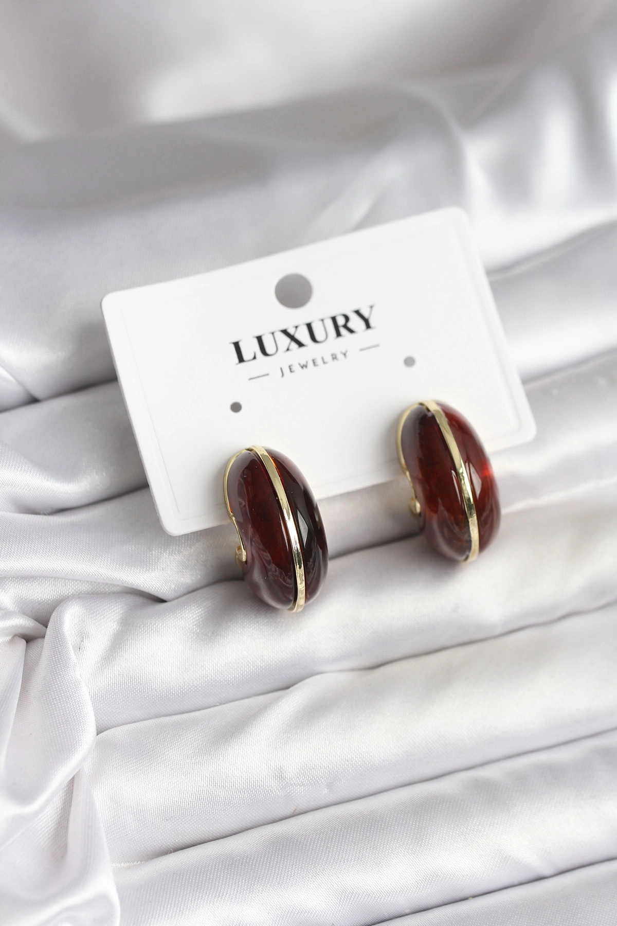 Pirinç Vintage Kadın Küpe