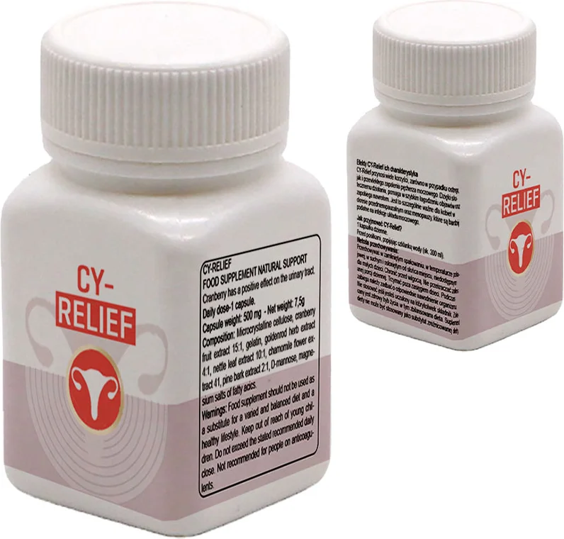 Cy-Relief 2 Kutu Amerikan Kızılcığı Ebegümeci Adaçayı C Vitamini Esktarlarıyla Erkeğe Özel Destekleme