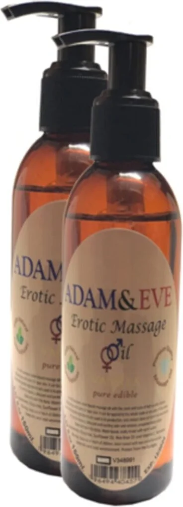 Adam & Eve Aromaterapi Vanilya Aromalı Masaj Yağı Pure Edible Vanilla Flavor Massageoil 125ML 2AD