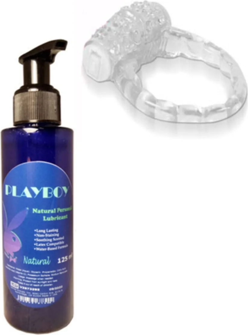 Hintohu Titreşimli Halkası Ve Playboy Anl Relax Cream 125ml Anl  Krem