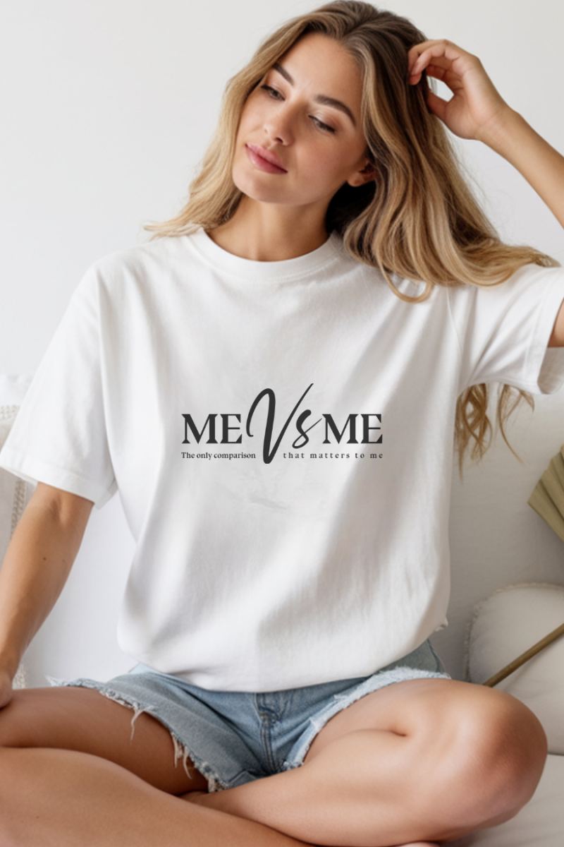Unisex Oversize 24/1 Penye DTF Baskılı Tişört - DTF248