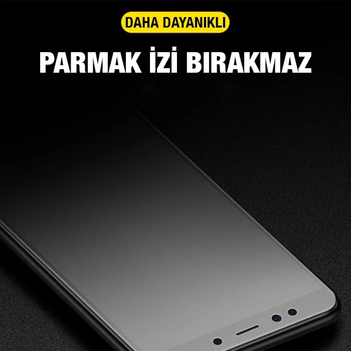 ALLY iPhone 11 Pro 5.8inç Full Glue Matte Tempered Cam  Ekran Koruyucu iPhone XS / X /-(5775)