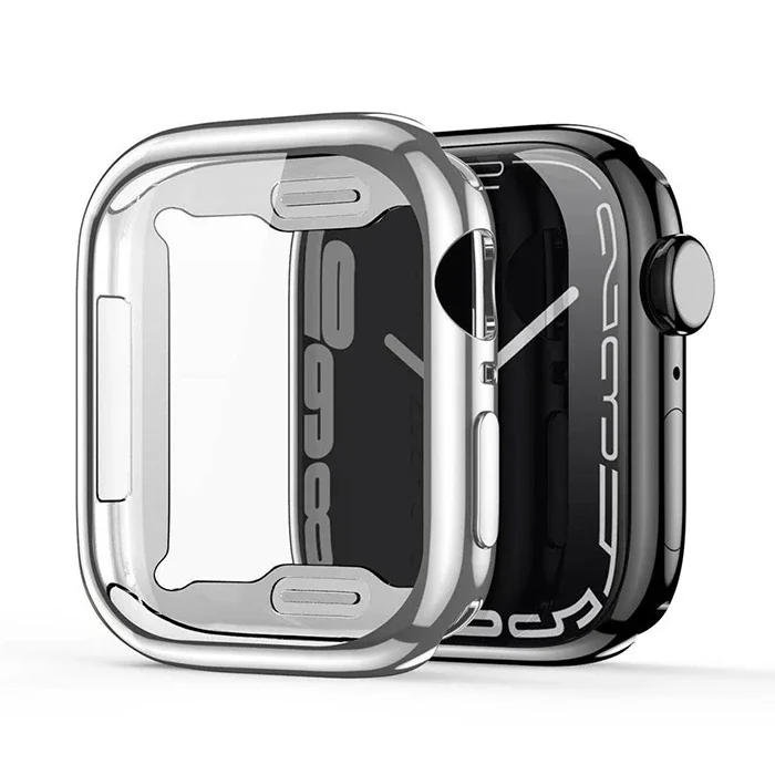 Dux Ducis Samo Series Apple Watch Ultra 49mm için Soft TPU Full Koruma Ultra İnce Silikon Kılıf-(5775)