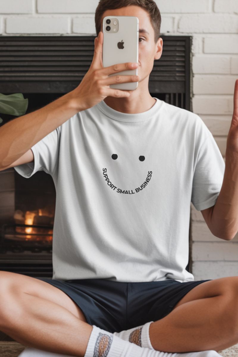 Unisex Oversize 24/1 Penye DTF Baskılı Tişört - DTF269