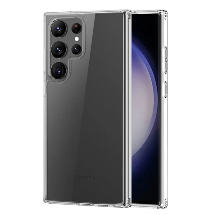 Dux Ducis SM Galaxy S23 Ulta Clin Series Shockproof Şeffaf Silikon Kılıf-(5775)