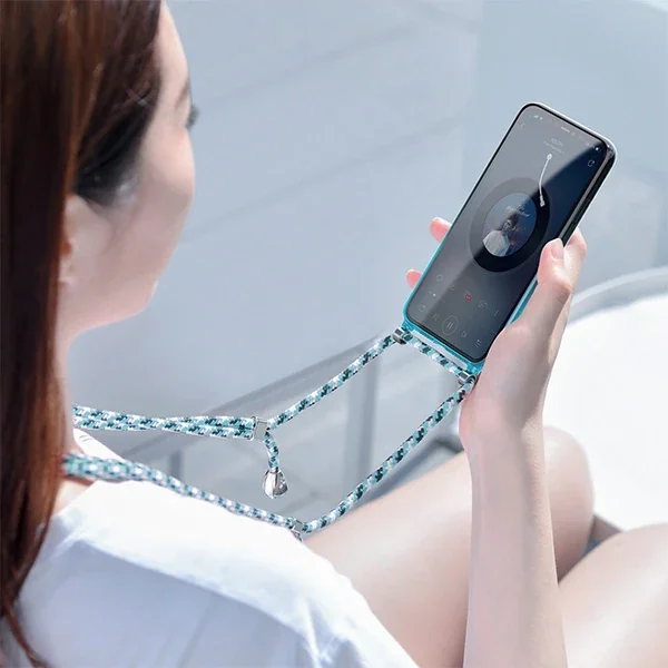 Baseus Element Crossbody Protective iPhone 11 Pro Max 6.5 Askılı Koruyucu Silikon Kılıf-(5775)