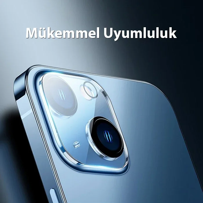 Ally iPhone 15-15 Plus Premium Kamera Lens Koruma Camı-(5775)