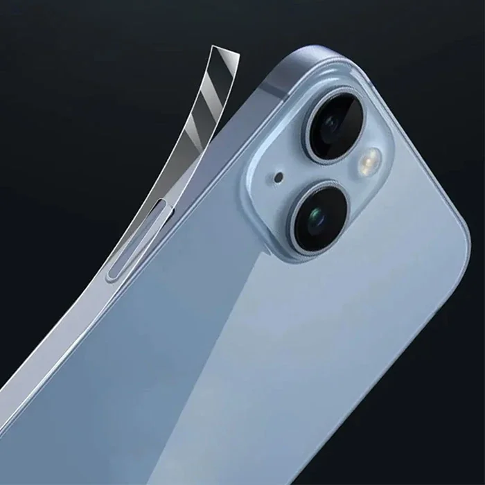 ALLY iPhone 15 Plus Hidrojel Hayalet Yan Alt Üst Kaplama Koruyucu Film-(5775)