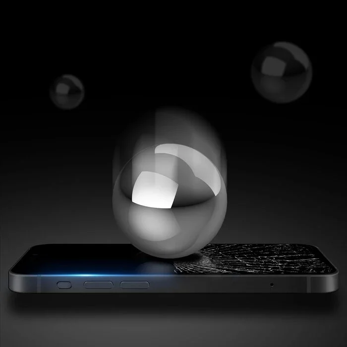 Dux Ducis iPhone 15 Pro Full Kaplama Tempered Cam Ekran Koruyucu-(5775)
