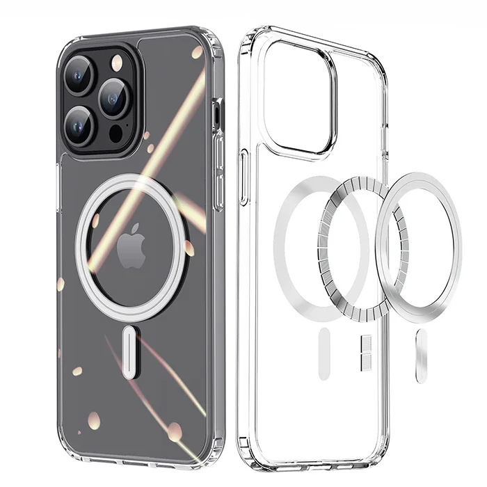 Dux Ducis Clin Mag Series iPhone 15 Pro Magsafe Uyumlu Manyetik Silikon Kılıf-(5775)