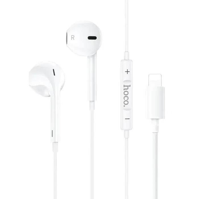 HOCO M111 Primero Lightning Kulakiçi Mikrofonlu Kablolu Kulaklık-(5775)
