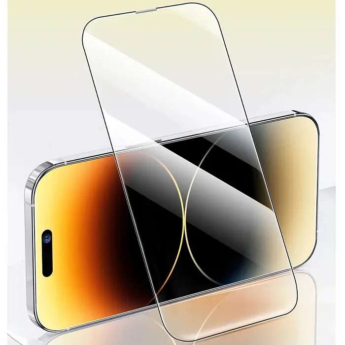 Baseus iPhone 15 HD Tempered Full Koruma Cam Ekran Koruyucu-(5775)