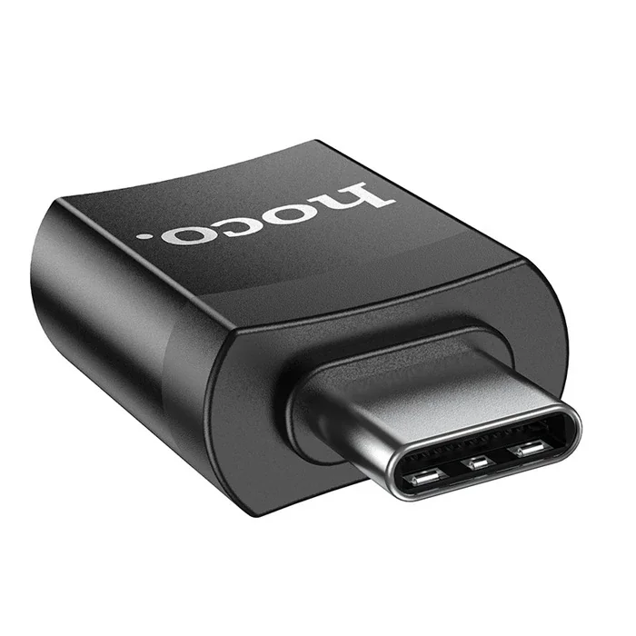 HOCO UA17 Erkek Type-C to Dişi USB Dönüştürücü Çevirici Adaptör-(5775)
