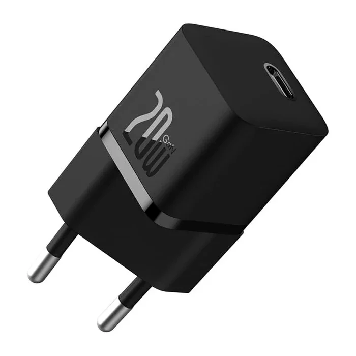 Baseus GaN5 Series 20W PD Ultra Hızlı Type-C Şarj Aleti Mini Adaptör-(5775)
