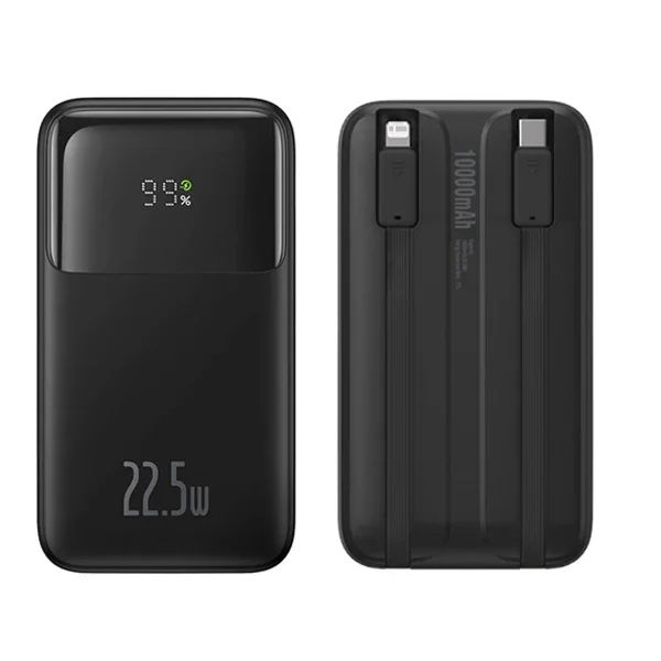 Baseus Comet Series 10000mAh 22.5W Hızlı Şarj Dijital Göstergeli Powerbank-(5775)