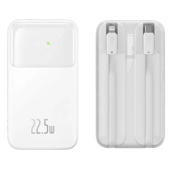 Baseus Comet Series 10000mAh 22.5W Hızlı Şarj Dijital Göstergeli Powerbank-(5775)
