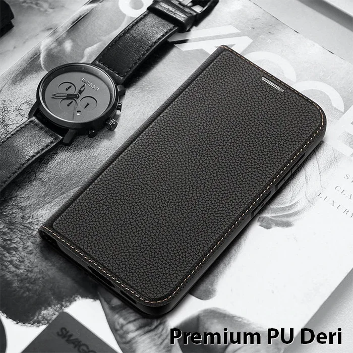 Dux Ducis SM Galaxy S23 Plus Kılıf Skin X2 Series Magnetic PU Deri Manyetik Kapaklı Kılıf-(5775)