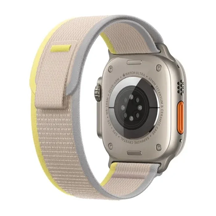 Ally Apple Watch 7-8 45mm 6-5-4 44mm Watch Ultra 49mm Field Loop Kayış Kordon 3-2-1 42mm-(5775)