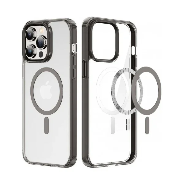 Dux Ducis Clin Mag Series iPhone 14 Pro 6.1 Magsafe Uyumlu Manyetik Silikon Kılıf-(5775)