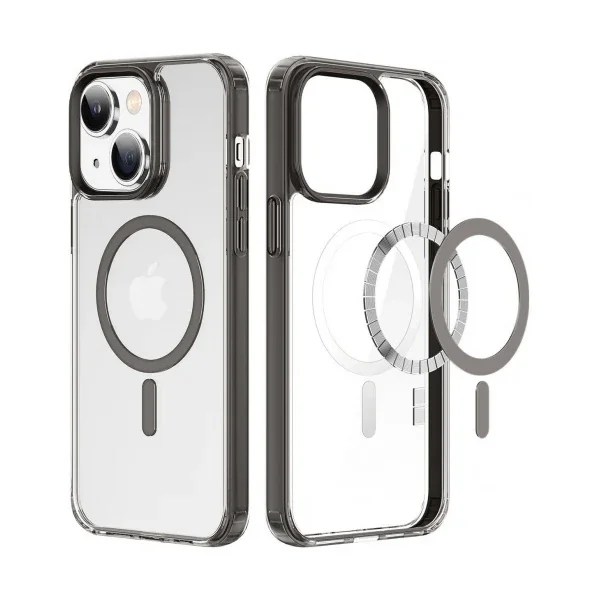 Dux Ducis Clin Mag Series iPhone 14 Plus 6.7 Magsafe Uyumlu Manyetik Silikon Kılıf-(5775)