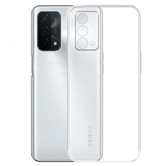 ALLY OPPO A93 5G Kamera Lens Korumalı Şeffaf Silikon Kılıf-(5775)