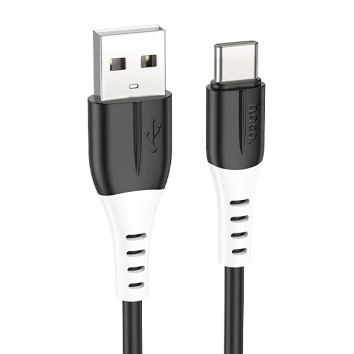 HOCO X82 Type-C to USB 3A Hızlı Silikon Data ve Şarj Kablosu-(5775)