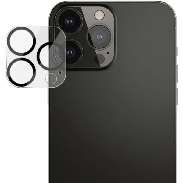 ALLY İPhone 13 Pro-13 Pro Max 3D Full Tempered Glass Cam Kamera Koruyucu-(5775)