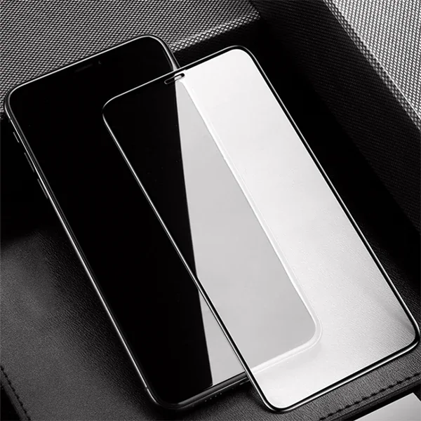 İPhone 11 Pro 2İN1 Full Glue Tempered Cam Ekran Koruyucu +Kamera Lens Set-(5775)