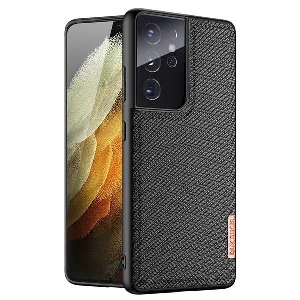 Dux Ducis Sm Galaxy S21 Ultra Kılıf  Fino Series Premium Arka Koruma Kılıf-(5775)