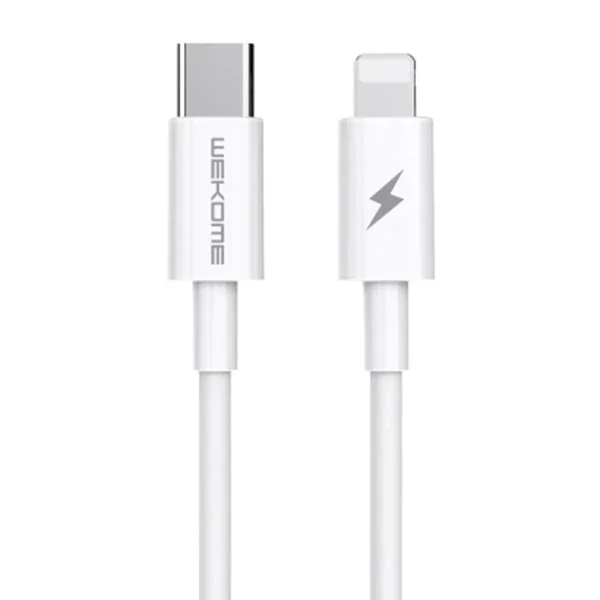 Wekome TYPE-C TO iPhone PD 20W Hızlı Şarj Kablosu 1.2M-(5775)
