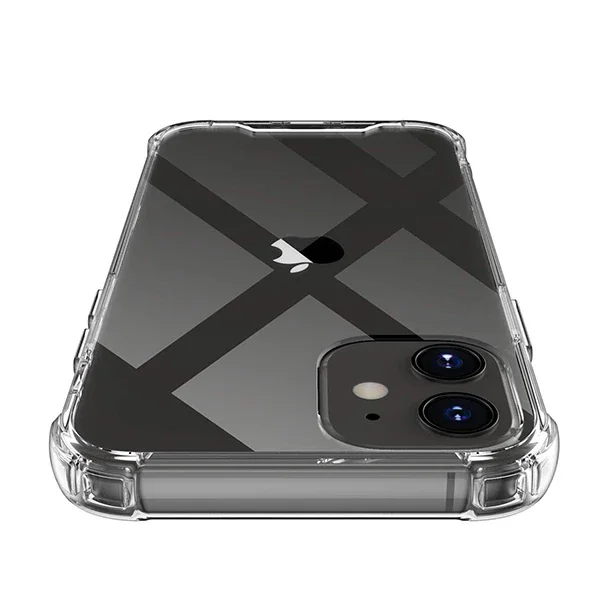 İPhone 12-İPhone 12 Pro 6.1 Anti-Drop Silikon Kılıf Shockproof-(5775)