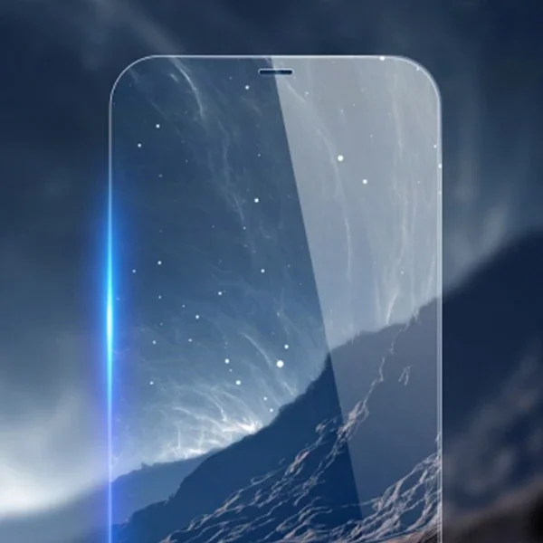 BASEUS İPhone 12 Pro Max 6.7  0.15mm Full Tempered Cam Ekran Koruyucu 2Set-(5775)
