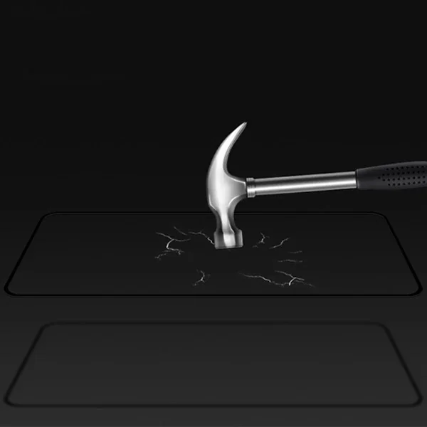 Oppo Reno 4  Full Glue Tempered Cam Ekran Koruyucu Full Kaplama-(5775)