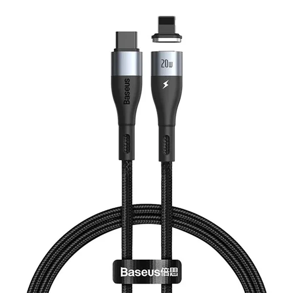 Baseus PD 20W İPhone 131211XS USB-C Manyetik Şarj Kablosu 2m-(5775)