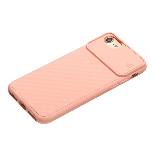 iPhone SE3-SE2 İPhone 8-7 Kılıf Kamera Kapatan koruyucu Sürgülü Kılıf-(5775)