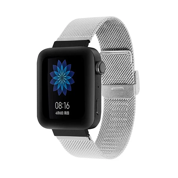 Xiaomi miui watch Akıllı Saat 18mm Akıllı Saat Çelik Toka Kayış Kordon-(5775)