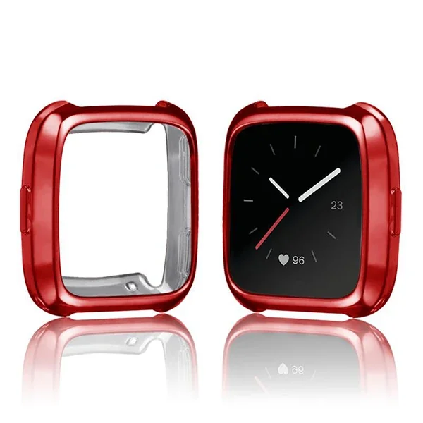 Fitbit Versa Ultra İnce Yumuşak Tpu Silikon Kılıf-(5775)