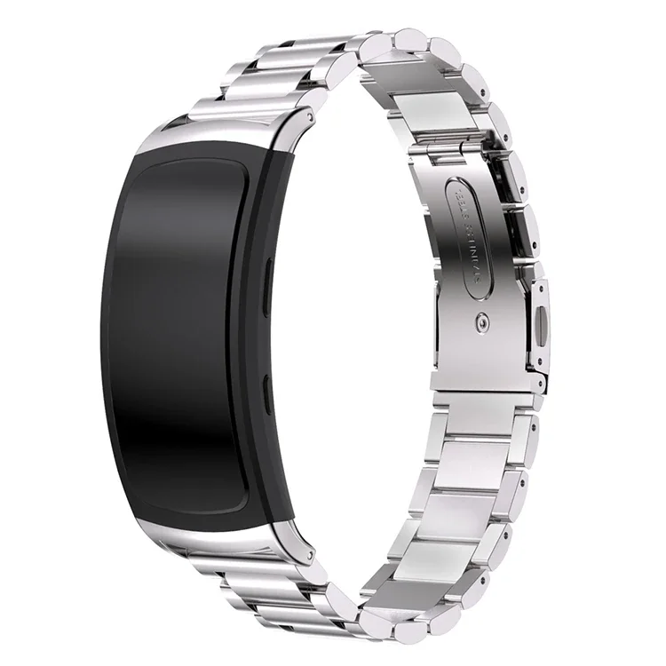 Ally Gear Fit 2 Sm-R360 Paslanmaz Çelik 3 Bakla Kayış Kordon-(5775)