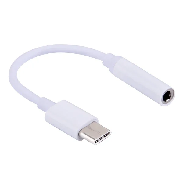 Type-C 3.5mm Kulaklık Dönüştürücü Aparat Aux Çevirici Adaptör-(5775)