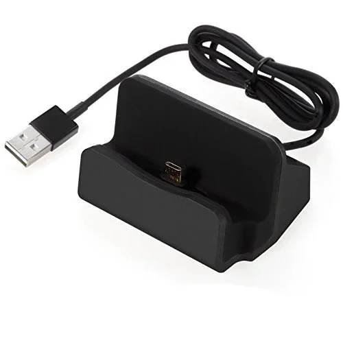 Android Micro Usb Şarj 2in1 Standlı Usb Dock-(5775)