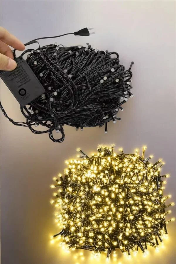 10 Metre Led Işık Saçaklı Dekoratif Şerit Led