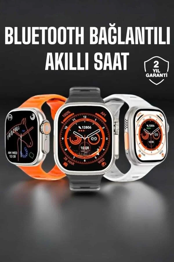 Yeni Nesil Akıllı Saat Adımsayar GPS Nabız Ölçer Uyku ve Sağlık Takibi