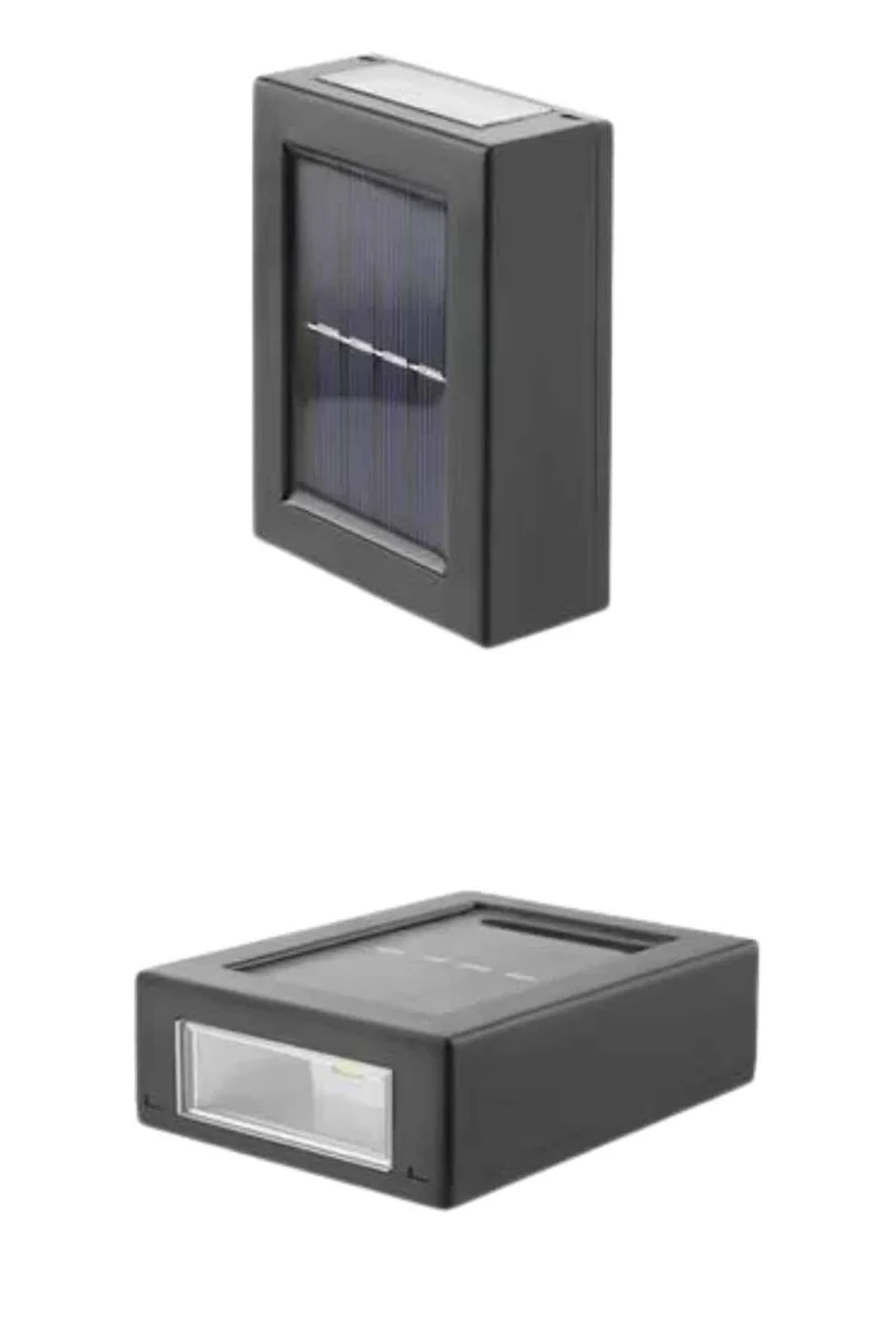 Yeni Model Solar Çift Taraflı Duvar Lambası Dekoratif Duvar Lambası