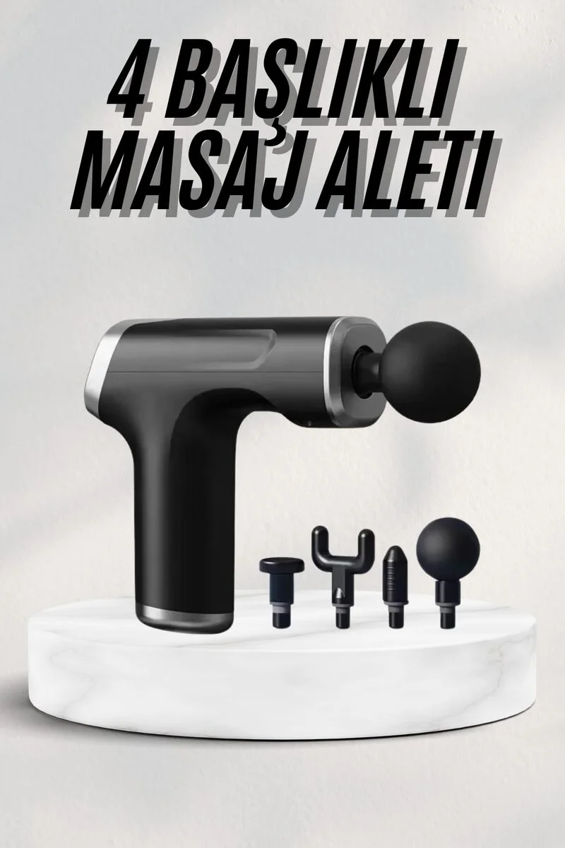 Masaj Tabancası 24v Type-c Hızlı Şarj Girişli Masaj Aleti Uzun Ömürlü