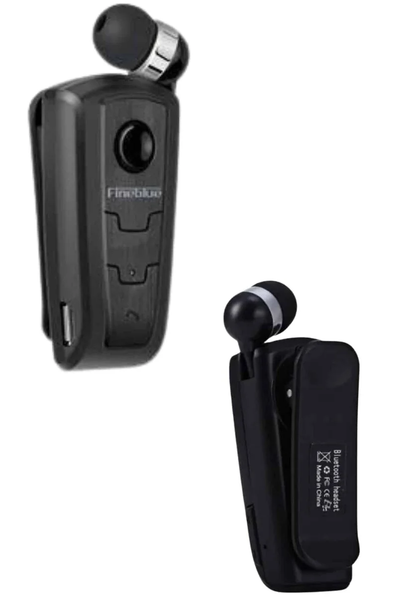 Mikrofonlu Makaralı Bluetooth Kulakiçi Kulaklık Android ve İOS Uyumlu