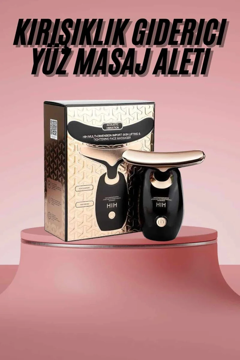 Yüz Ve Boyun Kırşıklık Giderici Ems Güzellik Cihazı GıdıkSarkmaKırışıklık Yüz Masaj Aleti
