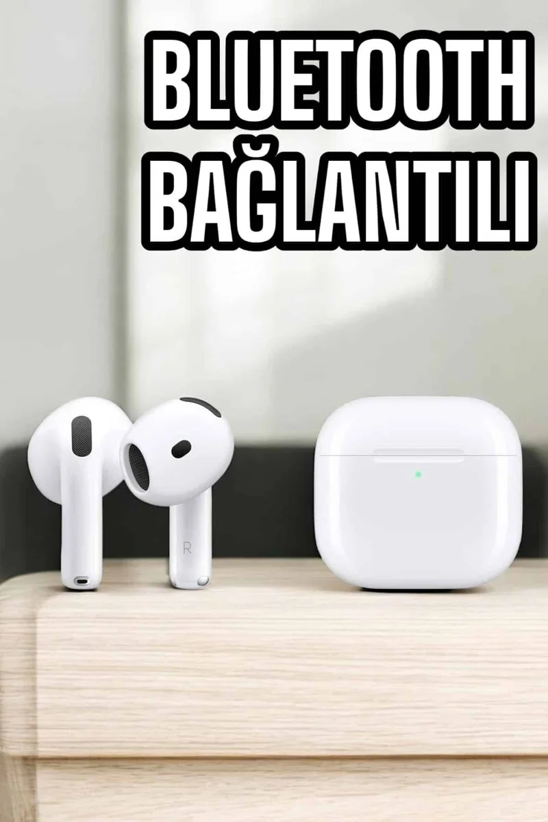 4.Nesil Kaliteli TWS Android ve İOS Uyumlu Mikrofonlu Kulaklık