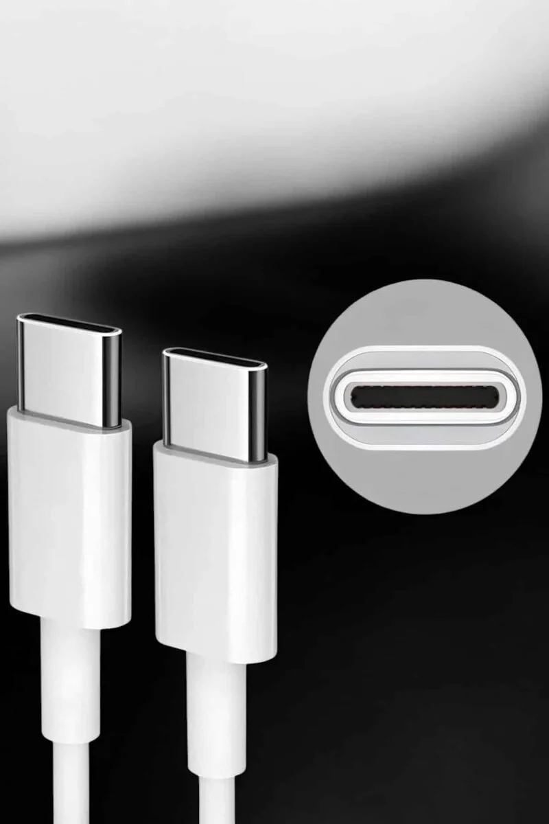 İOS Uyumlu Type-C Girişli Hızlı Şarj 15/15 Pro Max Adaptör ve Kablosu