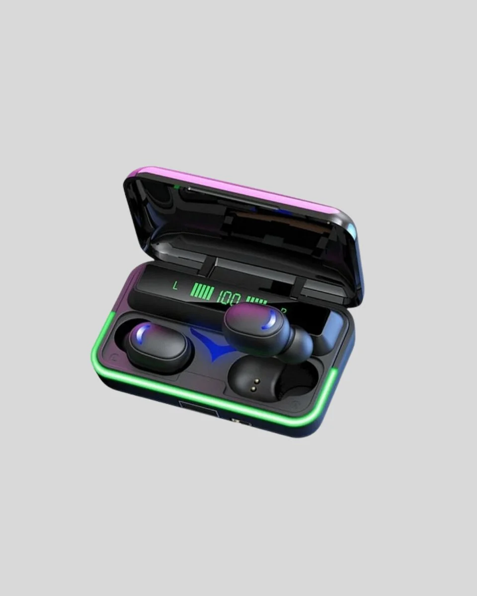 E10 Kablosuz Bluetooth Kulaklık – 3D Ses Powerbank Şarj Kutusu