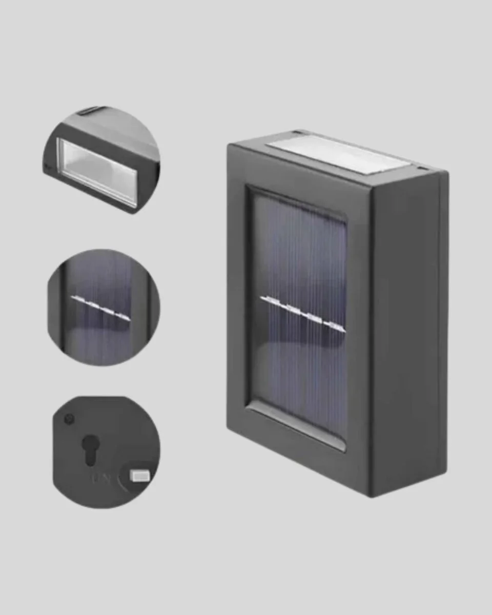 Güneş Enerjili 6 LED Solar Lamba – Fotoselli Su Geçirmez ve Çevre Dostu Bahçe Işığı